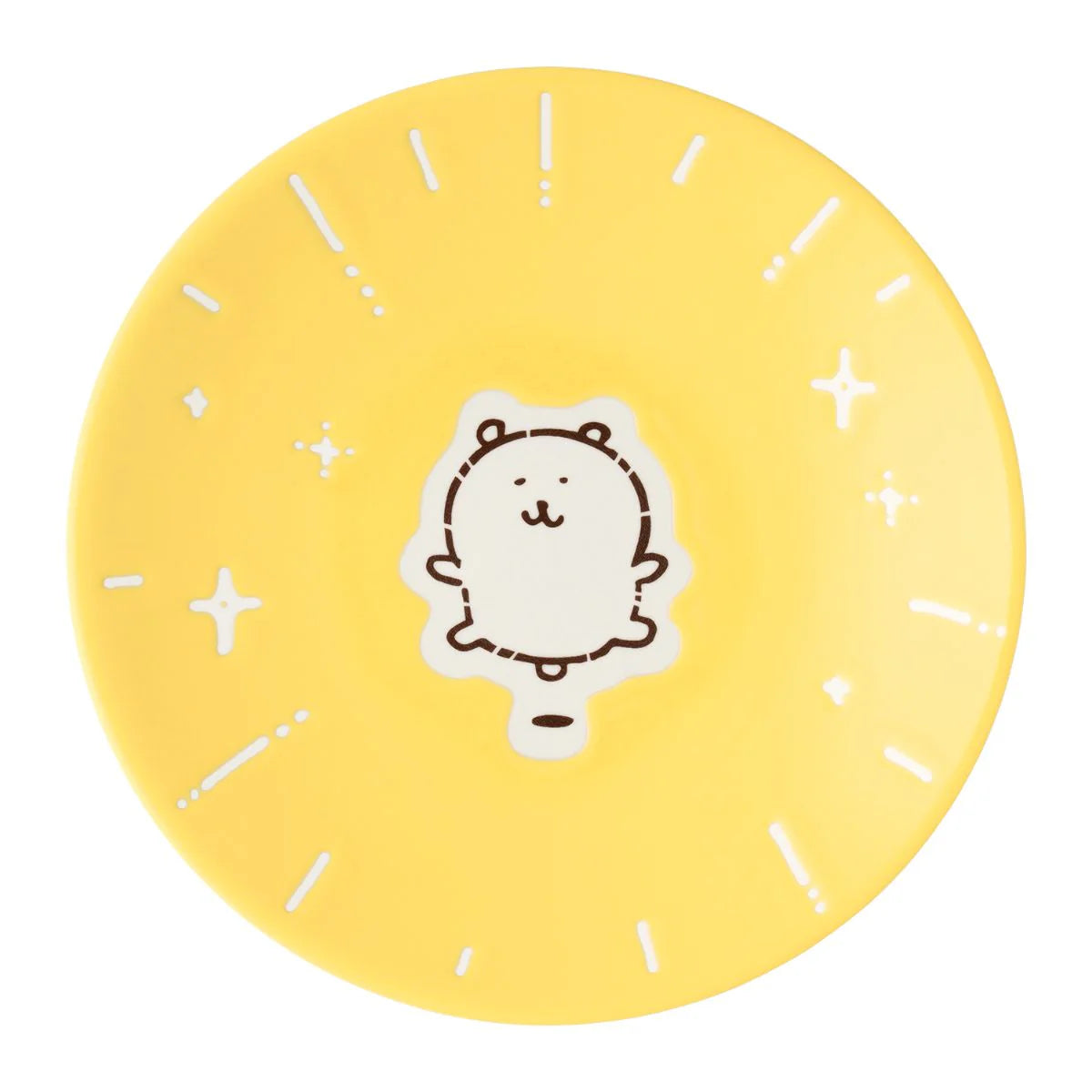 [準現貨][預4月尾到貨] ナガノNAGANO 自嘲熊JOKE BEAR ～日本陶碟（光るくま） SNA0244