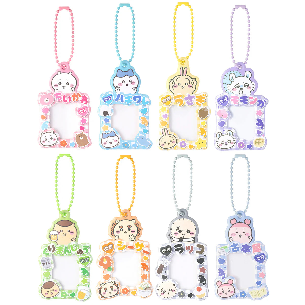 [準現貨][約4月尾到貨] ちいかわChiikawa  Go！IKEBUKURO 系列～ 應援照鎖匙扣 （全8款，盲抽）SCH1503