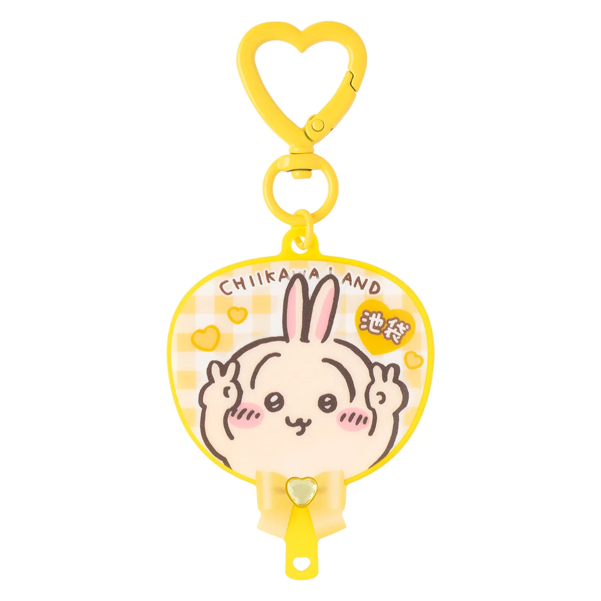 [準現貨][約4月尾到貨] ちいかわChiikawa  Go！IKEBUKURO 系列～うさぎ 兔兔 應援扇鎖匙扣 SCH1502