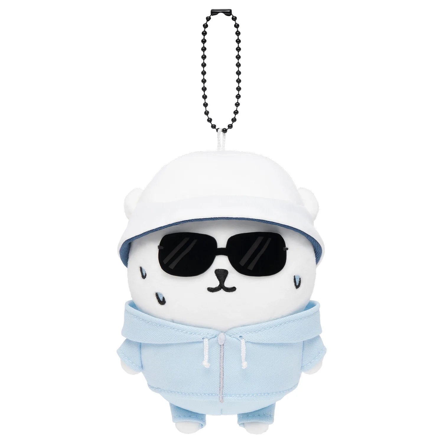 [現貨]  ナガノNAGANO自嘲熊JOKE BEAR- 絕對不曬黑款 防曬遮陽帽墨鏡吊飾 SNA0256