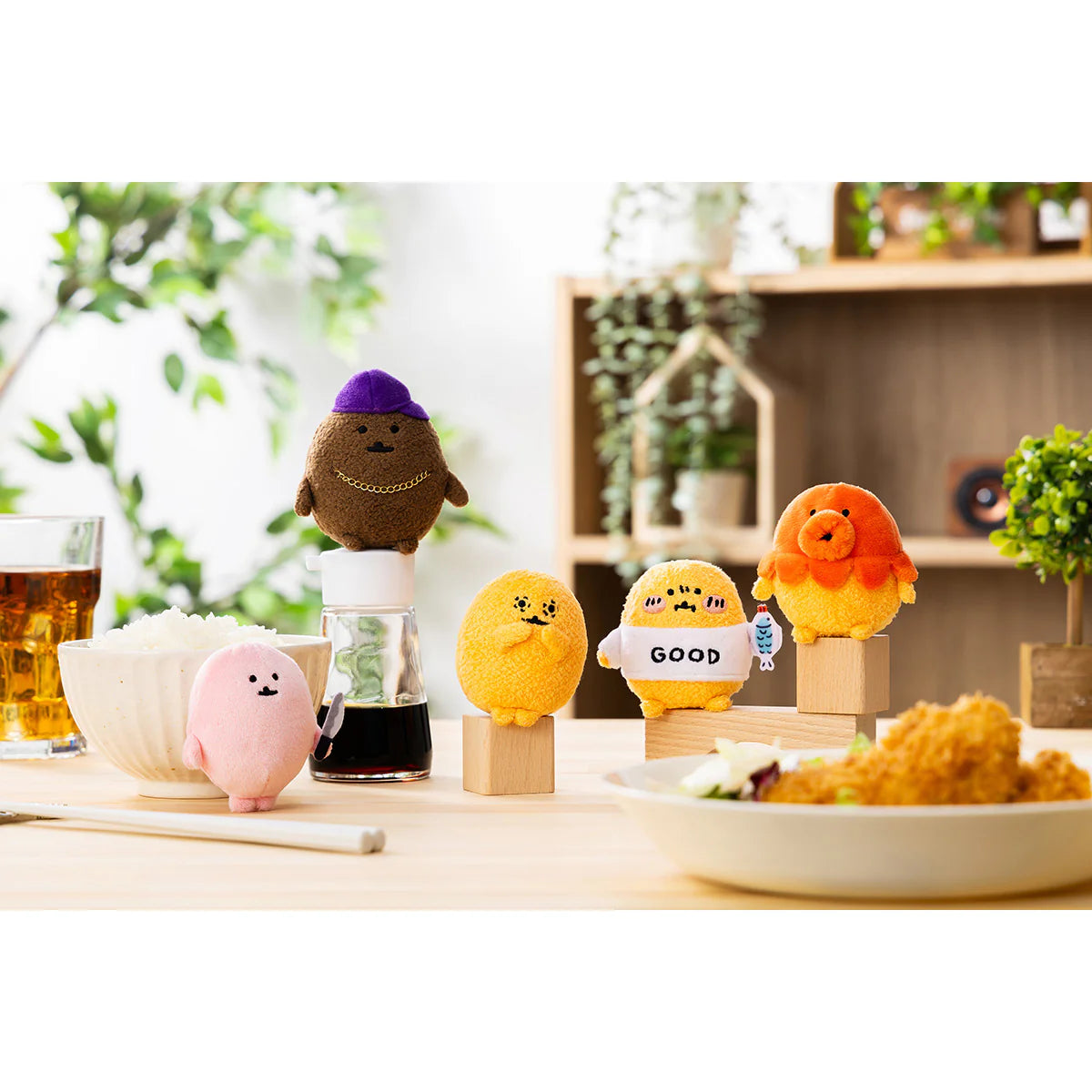 [現貨] ナガノNAGANO 自嘲熊JOKE BEAR ～可樂餅手抱細公仔 （おしゃれ） SNA0247