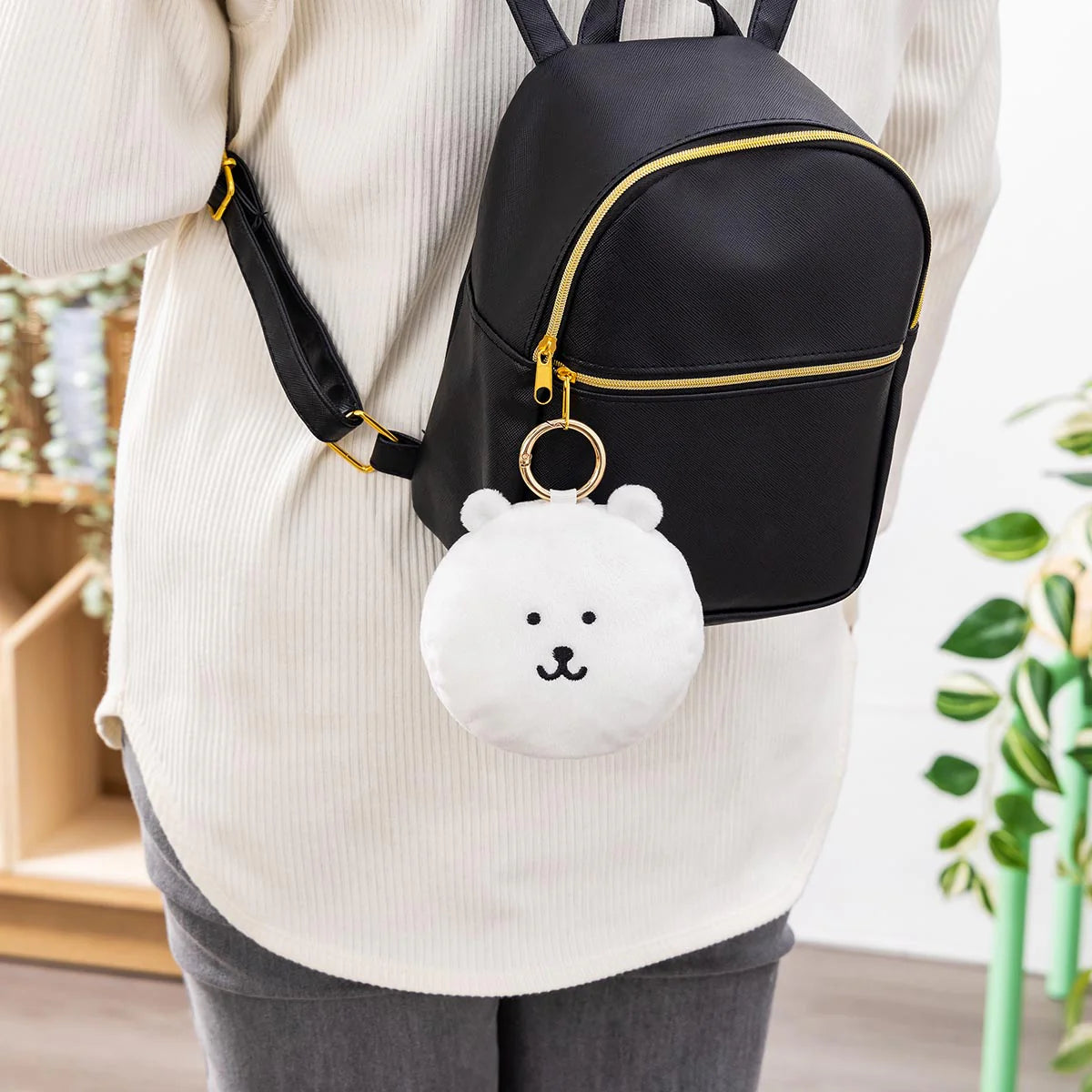 [現貨] ナガノNAGANO自嘲熊JOKE BEAR- JOKE BEAR公仔頭收納式環保袋 SNA0152