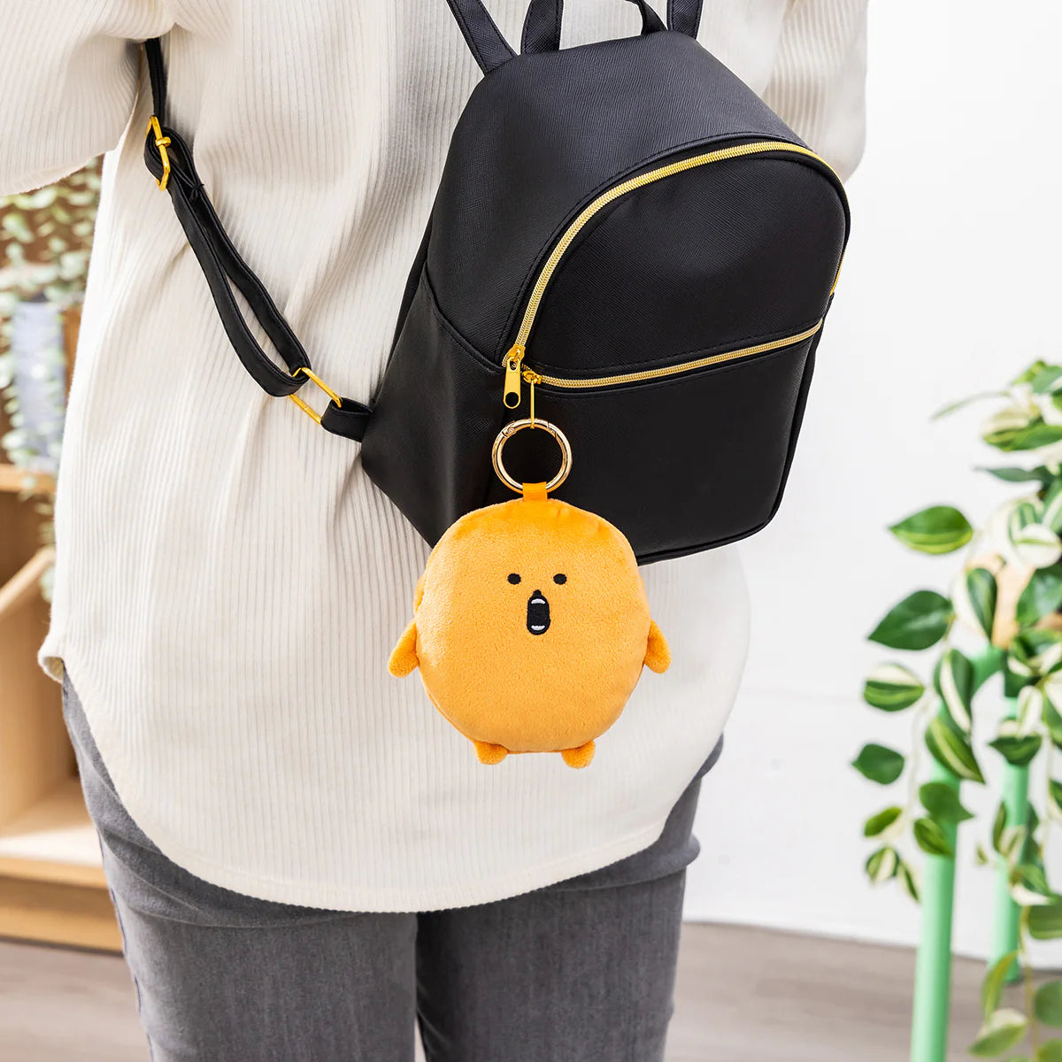 [現貨] ナガノNAGANO自嘲熊JOKE BEAR- 可樂餅公仔頭收納式環保袋 SNA0153