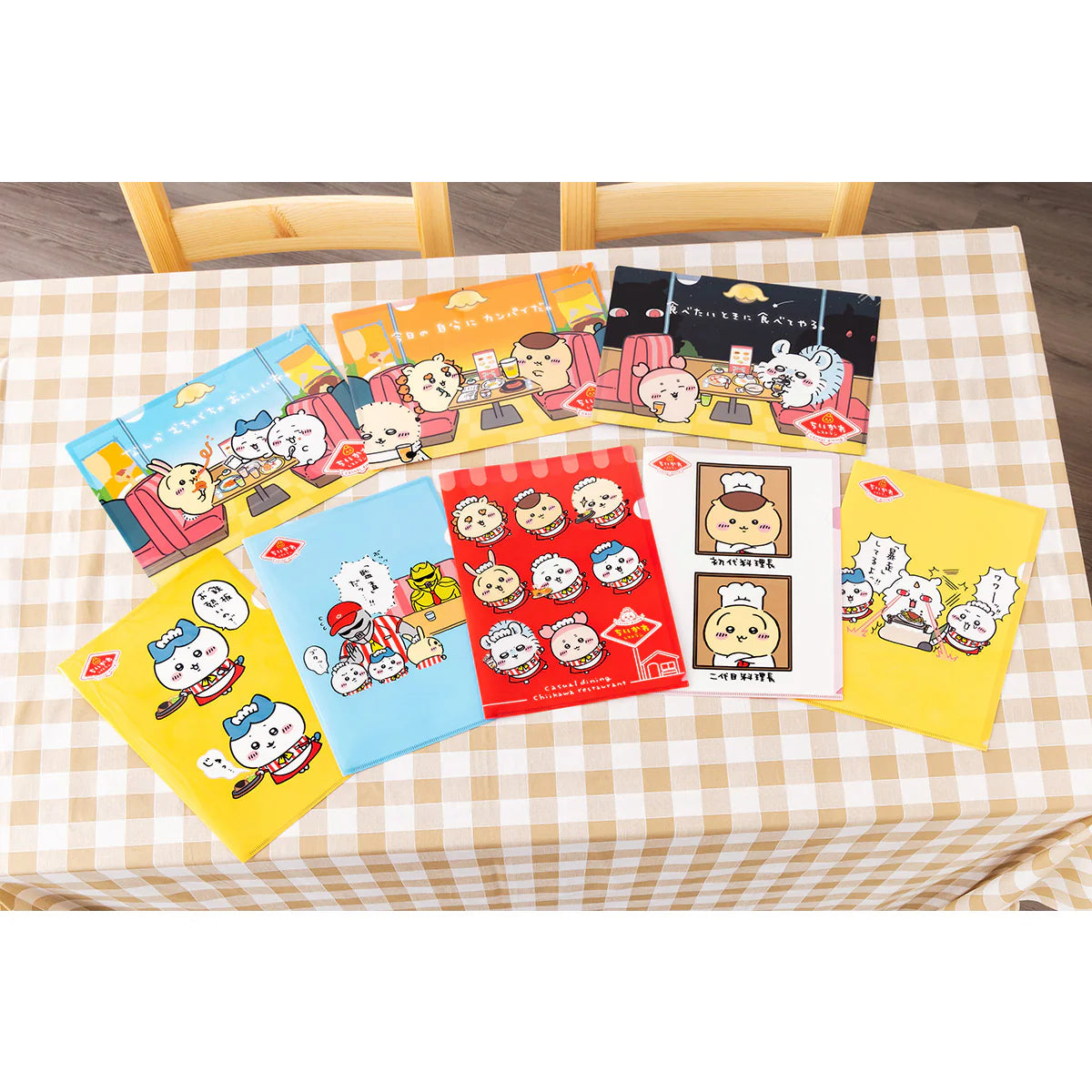 [In Stock] Chiikawa - Restaurant Series ~ Hachijutsu A4 Folder SCH0654
