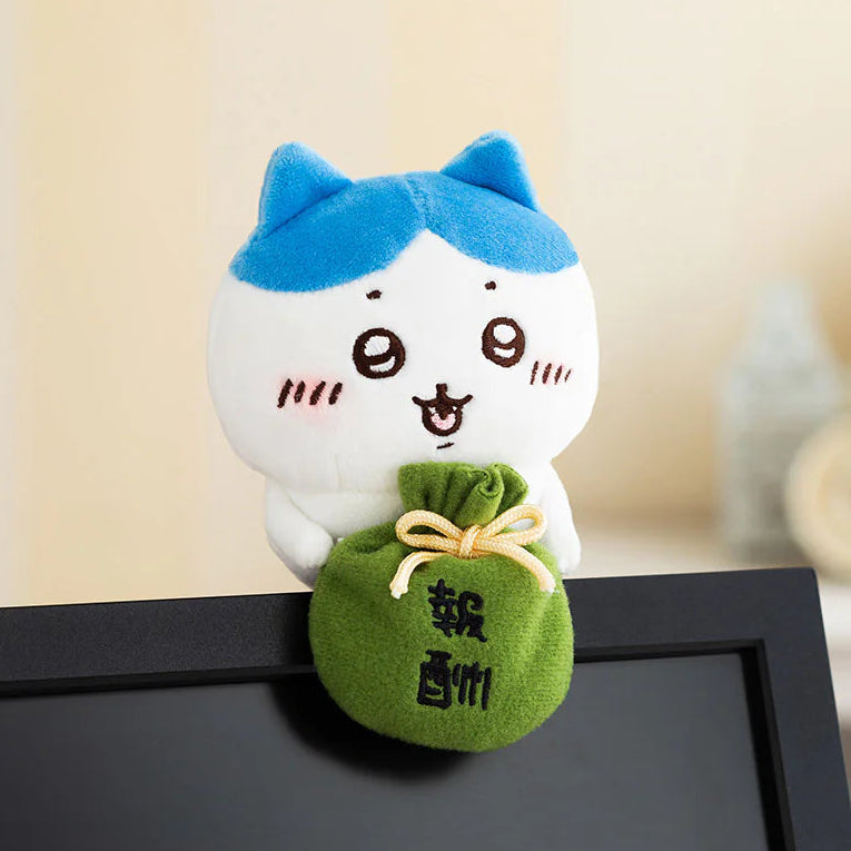 [現貨][再販！] ちいかわCHIIKAWA- 電腦公仔系列- ハチワレ 小八 報酬袋   SCH1416