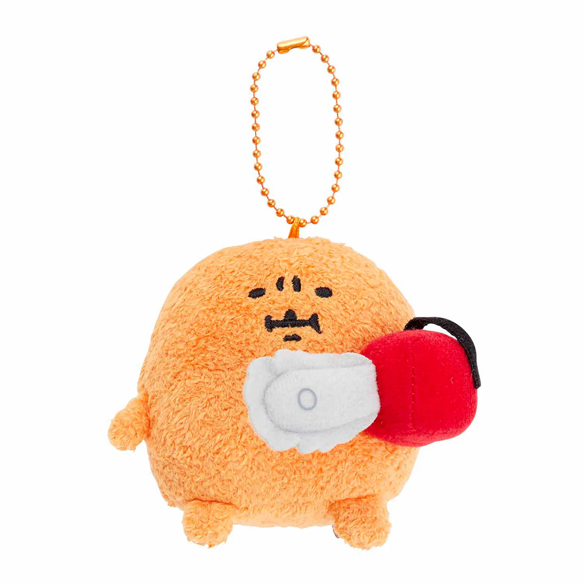 [In Stock] Nagano Joke Bear ~ Chainsaw Series Croquette Plush Keychain SNA0092