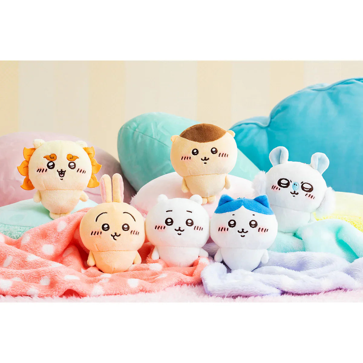 [In Stock] Chiikawa ~ Little Feet Doll (Hachiware Little Eight Cats) SCH0314