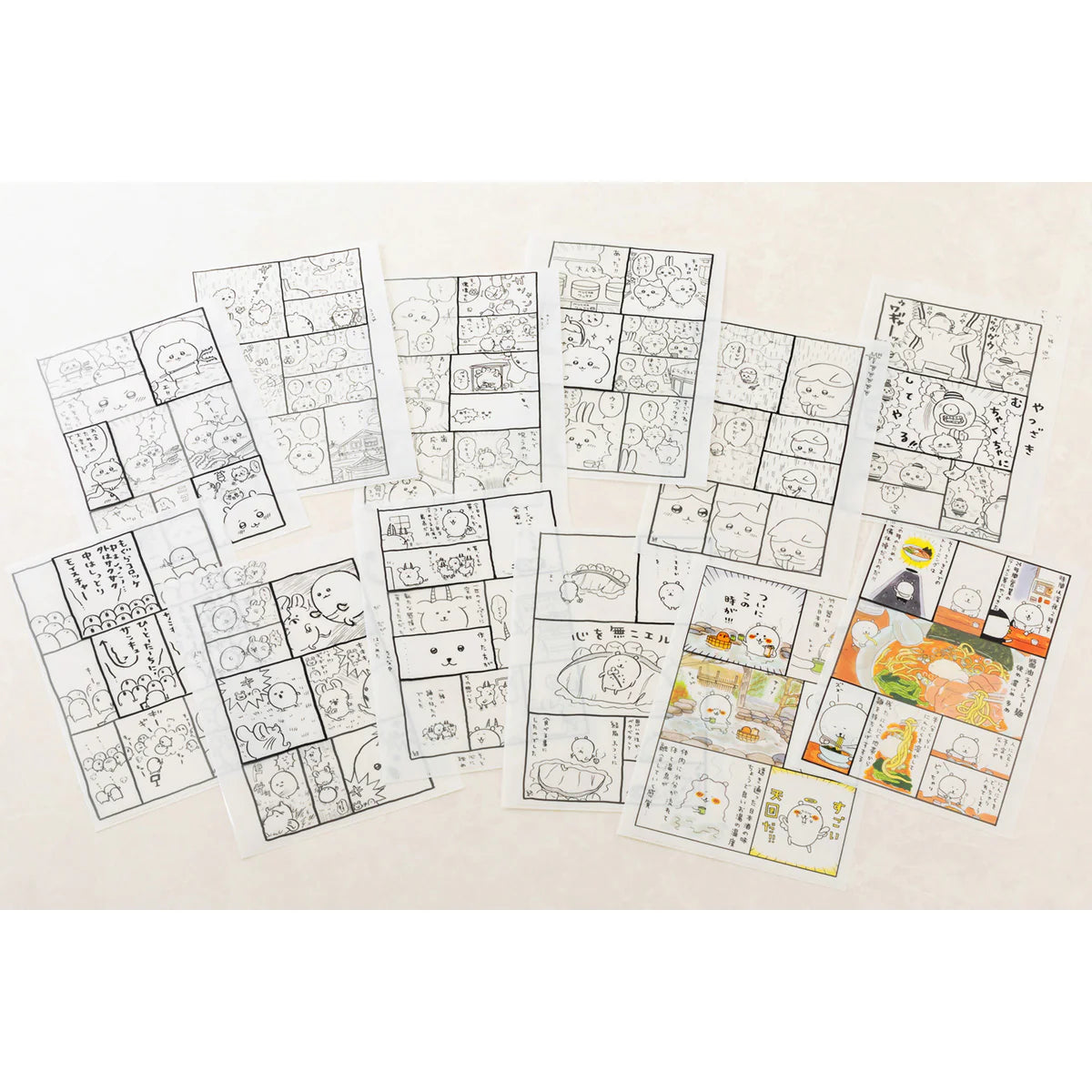 [Ready stock] ちいかわChiikawa-NAGANO EXHIBITION series-original painting A4 plastic folder (むちゃくちゃにしてやる) SCH0968