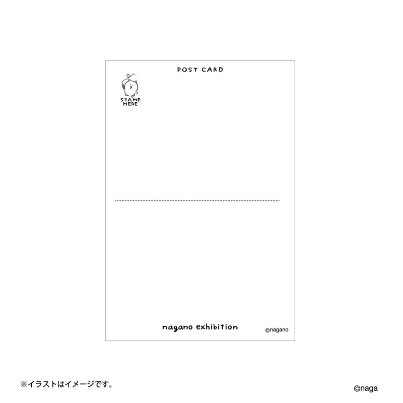 [現貨] ちいかわChiikawa-NAGANO EXHIBITION系列-  活版印刷POSTCARD- 漫畫- 喜びがない篇 SCH0963