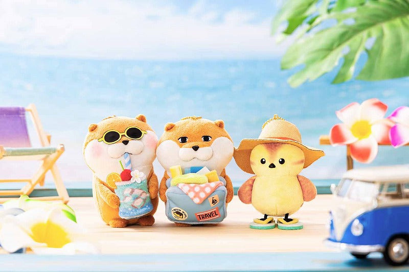 [現貨]可愛い嘘のカワウソ (愛說謊的水獺) 收捨行李件公仔 SCL0009