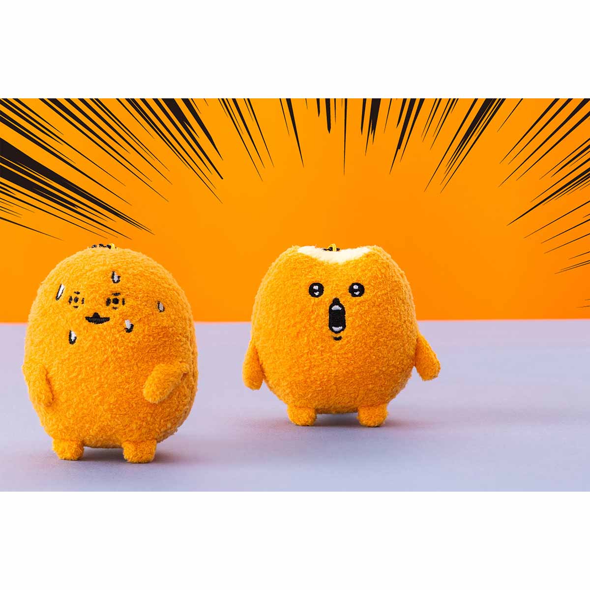 [現貨] ナガノNAGANO自嘲熊JOKE BEAR- 被吃掉的可樂餅公仔吊飾  SNA0147