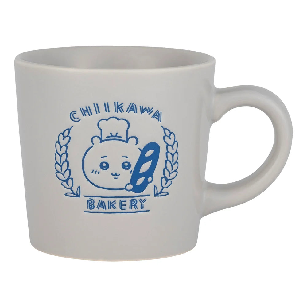 [現貨] ちいかわCHIIKAWA BAKERY系列- 日本製 灰色 陶杯 SCH0945