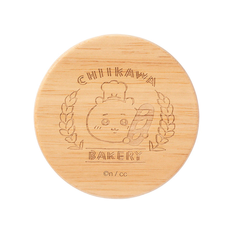 [準現貨][約11月中後到貨] ちいかわCHIIKAWA BAKERY系列- 保冷/保熱附木蓋水杯 350ml （サンド） SCH0904