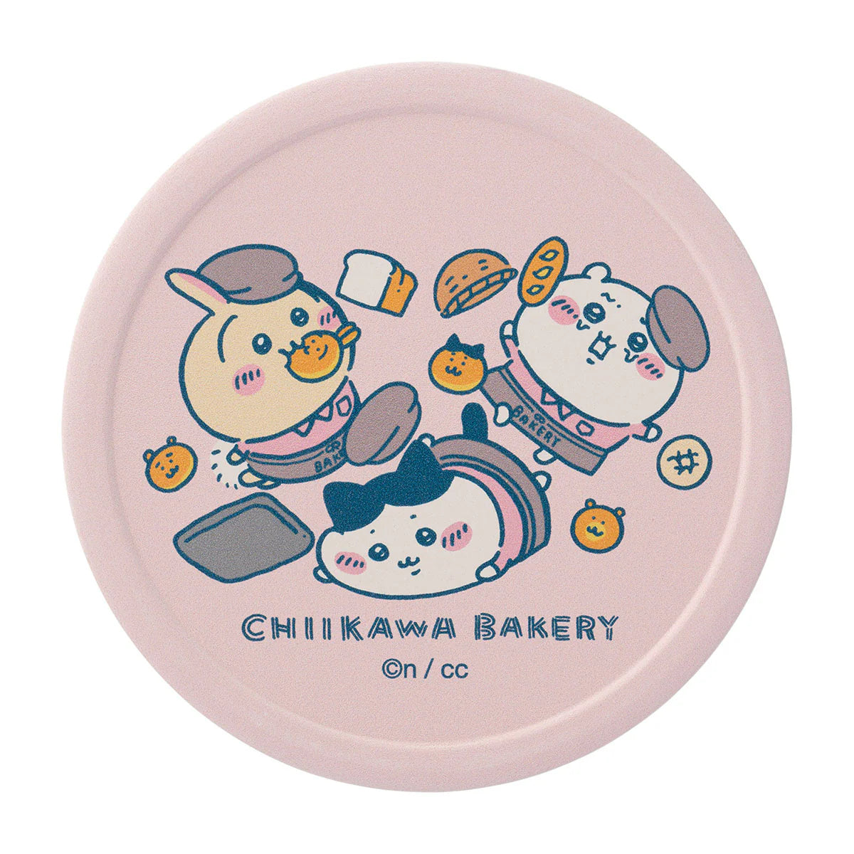 [現貨] ちいかわCHIIKAWA BAKERY系列- 日本製 陶瓷素燒杯墊 （転んだ）SCH0906