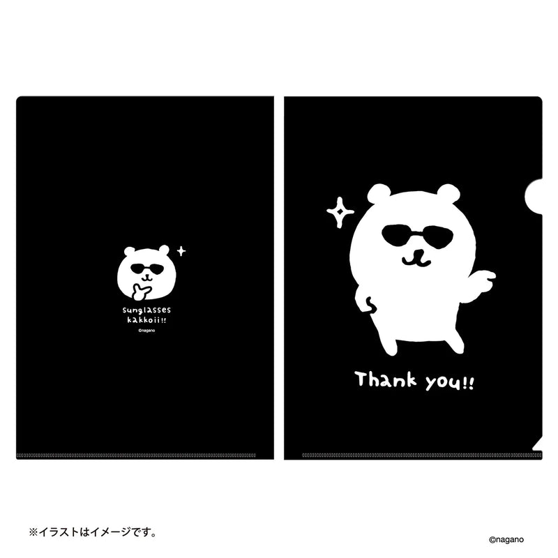 [現貨] ナガノNAGANO 自嘲熊JOKE BEAR ～A4 閃閃文年紀夾（Thank you!!) SNA0133