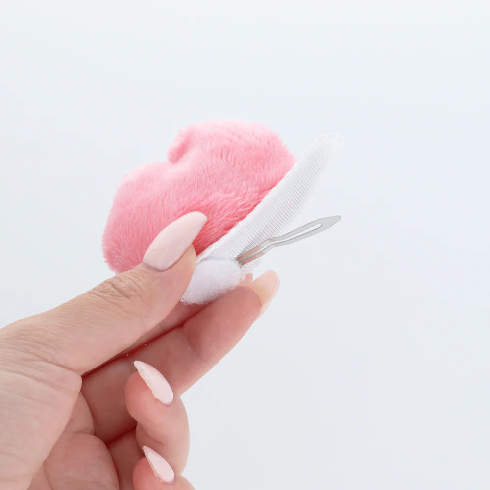 [Limited-Time Offer - In Stock] [Payme/Alipay HK/FPS Payment Required] Chiikawa - Fluffy Crab Claw Series ~ Usagi Rabbit Crab Hair Clip Large Head Storage Bag Cosmetic Bag SCH0688