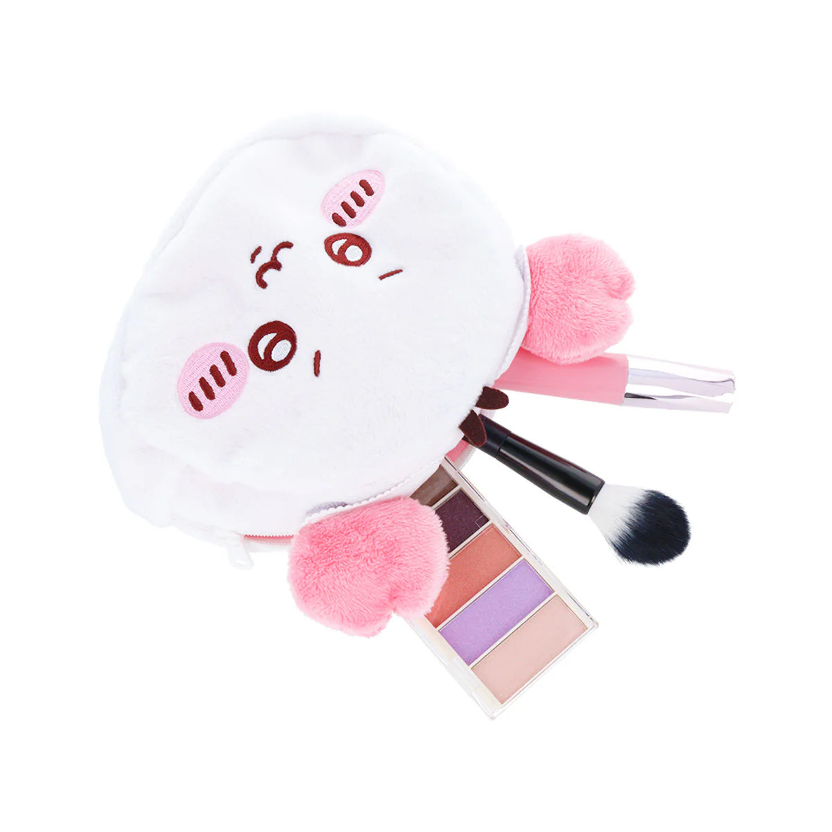 [Limited-Time Offer - In Stock] [Payme/Alipay HK/FPS Payment Required] Chiikawa - Fluffy Crab Claw Series ~ Cute Crab Hair Clip, Large Head Storage Bag/Makeup Bag SCH0686