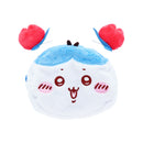 ［限時優惠-現貨][須用Payme/支付寶HK/ FPS結帳] ちいかわCHIIKAWA- 毛茸茸蟹鉗系列～ハチワレ 小八 蟹髮夾大頭收納袋 化妝袋 SCH0687