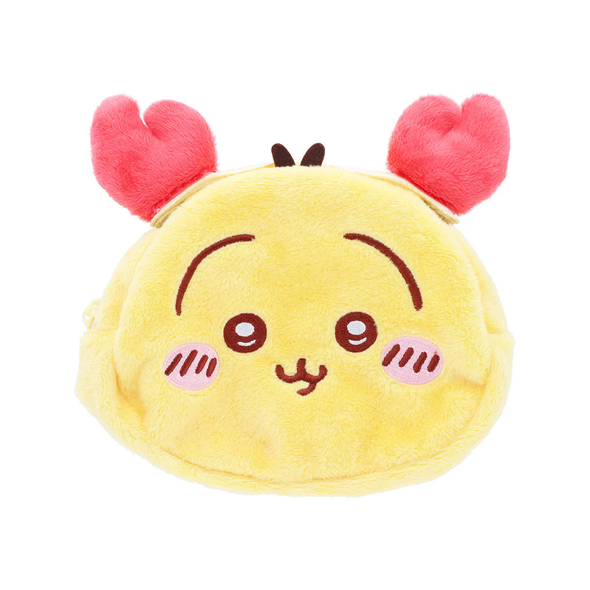 [Limited-Time Offer - In Stock] [Payme/Alipay HK/FPS Payment Required] Chiikawa - Fluffy Crab Claw Series ~ Usagi Rabbit Crab Hair Clip Large Head Storage Bag Cosmetic Bag SCH0688