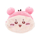 ［限時優惠-現貨][須用Payme/支付寶HK/ FPS結帳] ちいかわCHIIKAWA- 毛茸茸蟹鉗系列～古本屋 蟹髮夾大頭收納袋 化妝袋 SCH0690