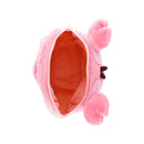 ［限時優惠-現貨][須用Payme/支付寶HK/ FPS結帳] ちいかわCHIIKAWA- 毛茸茸蟹鉗系列～古本屋 蟹髮夾大頭收納袋 化妝袋 SCH0690