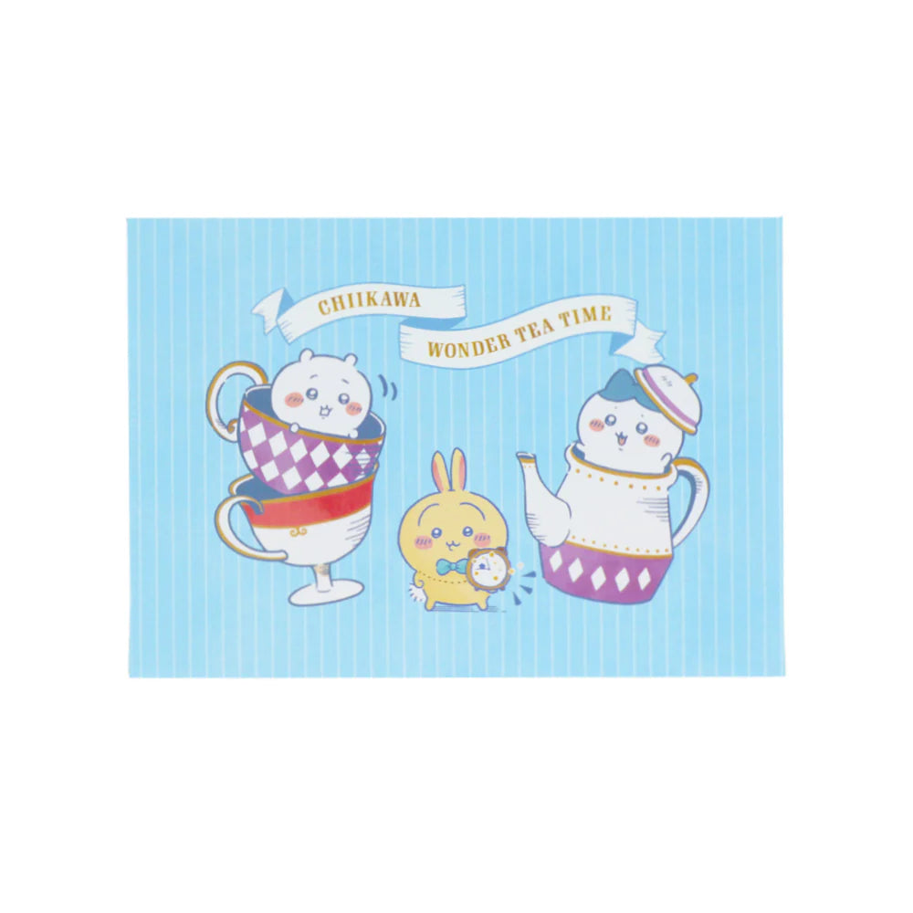 [In Stock] Chiikawa ~ Wonder Tea Time Series - Usagi Rabbit Mini Card with Enclosed Letter SCH1032