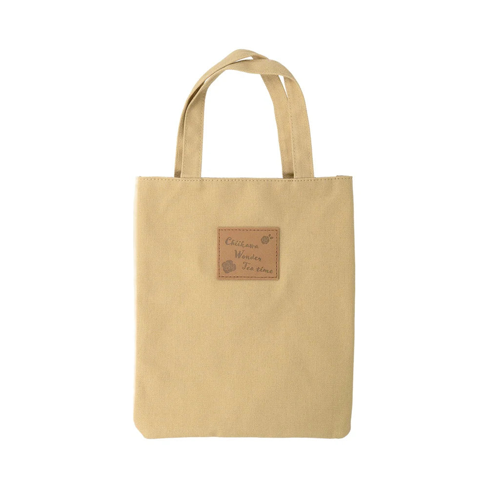 [Limited-Time Offer - In Stock] [Payme/Alipay HK/FPS Payment Required] Chiikawa ~ Wonder Tea Time Series - Beige Tote Bag SCH0938