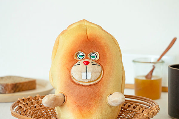 [準現貨] [約2月尾到貨] パンどろぼう麵包小偷 假麵包小偷 可脫式毛絨公仔 SBB0057