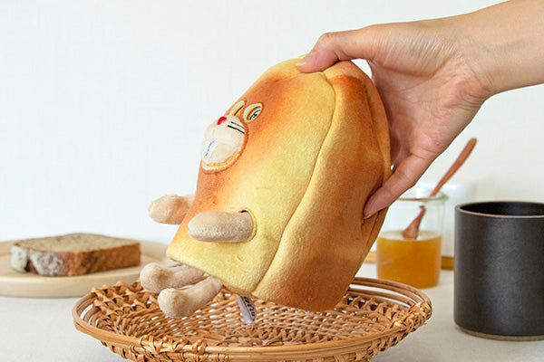 [準現貨] [約2月尾到貨] パンどろぼう麵包小偷 假麵包小偷 可脫式毛絨公仔 SBB0057