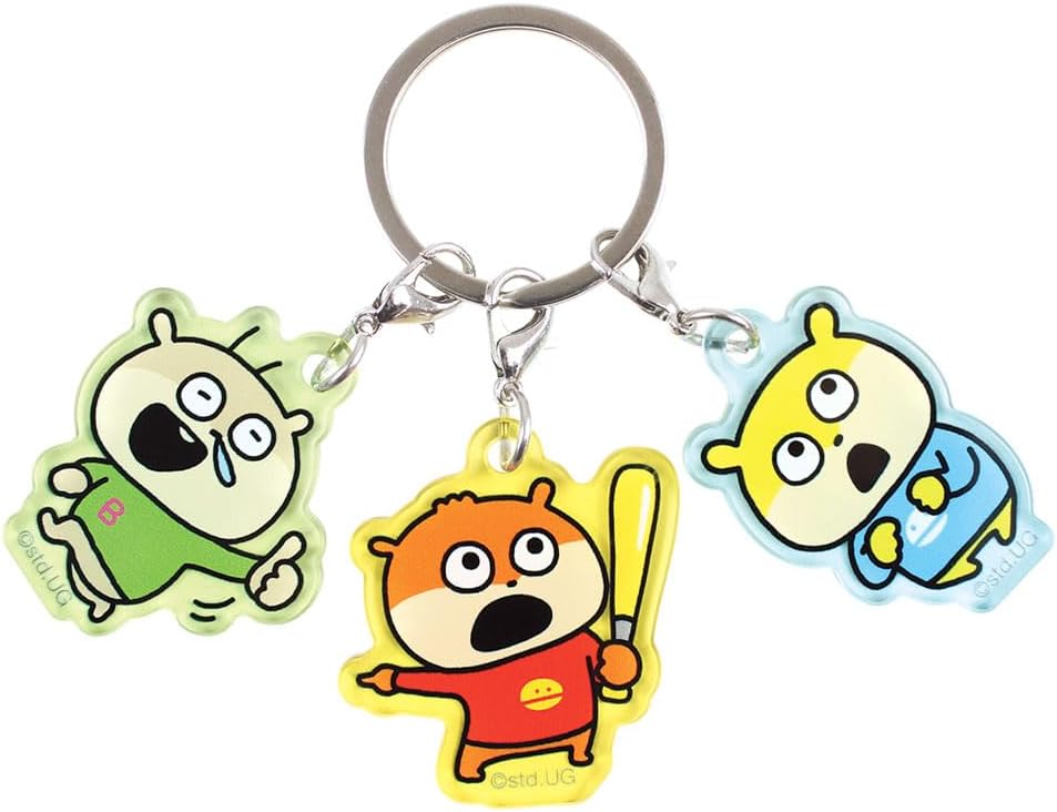 [現貨]西村裕二～スタジオUG 公仔 KONEZUMI 小老鼠  3連鎖匙扣 SUG0007