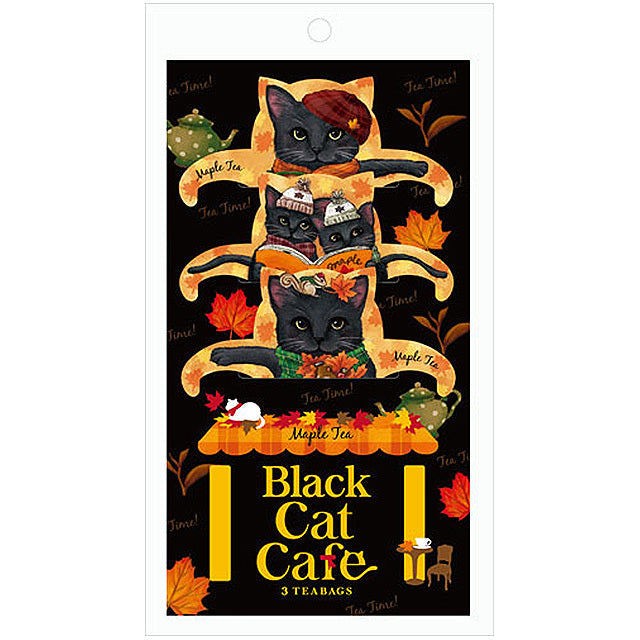 [現貨] Black Cat Cafe- 楓糖風味紅茶 （含3個茶包） SF0117