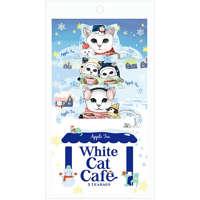 [現貨] White Cat Cafe- 蘋果風味紅茶 （含3個茶包） SF0118