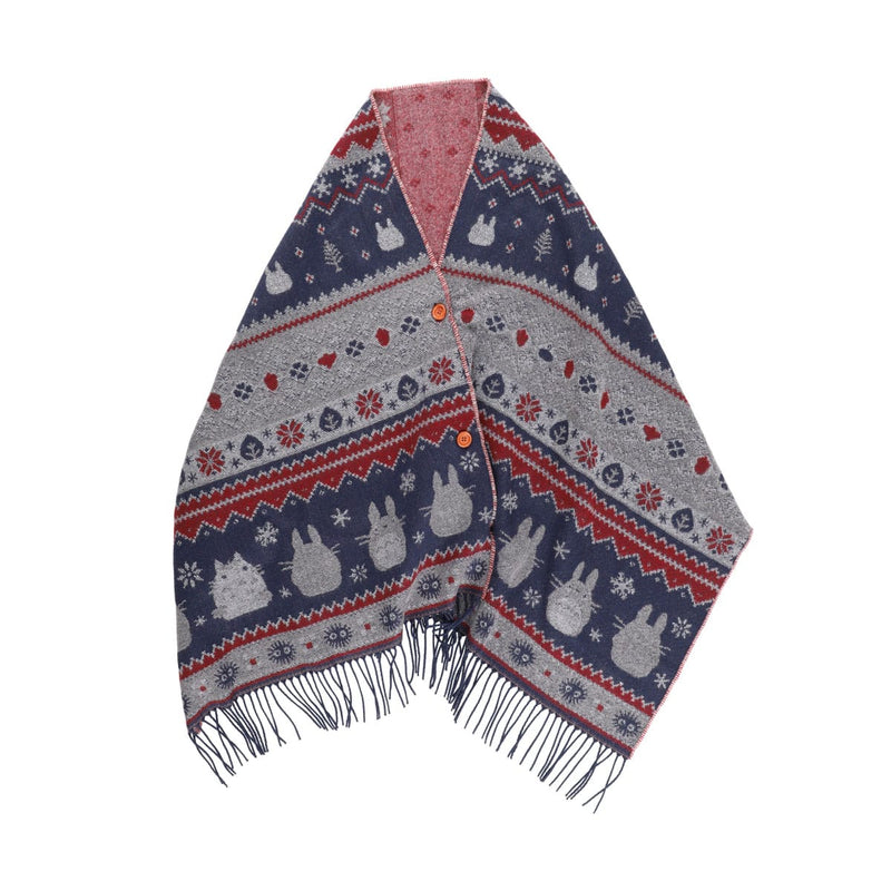 [現貨] 龍貓- 新版 披肩＋斗篷兩用 SD0030