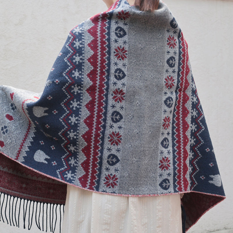 [現貨] 龍貓- 新版 披肩＋斗篷兩用 SD0030