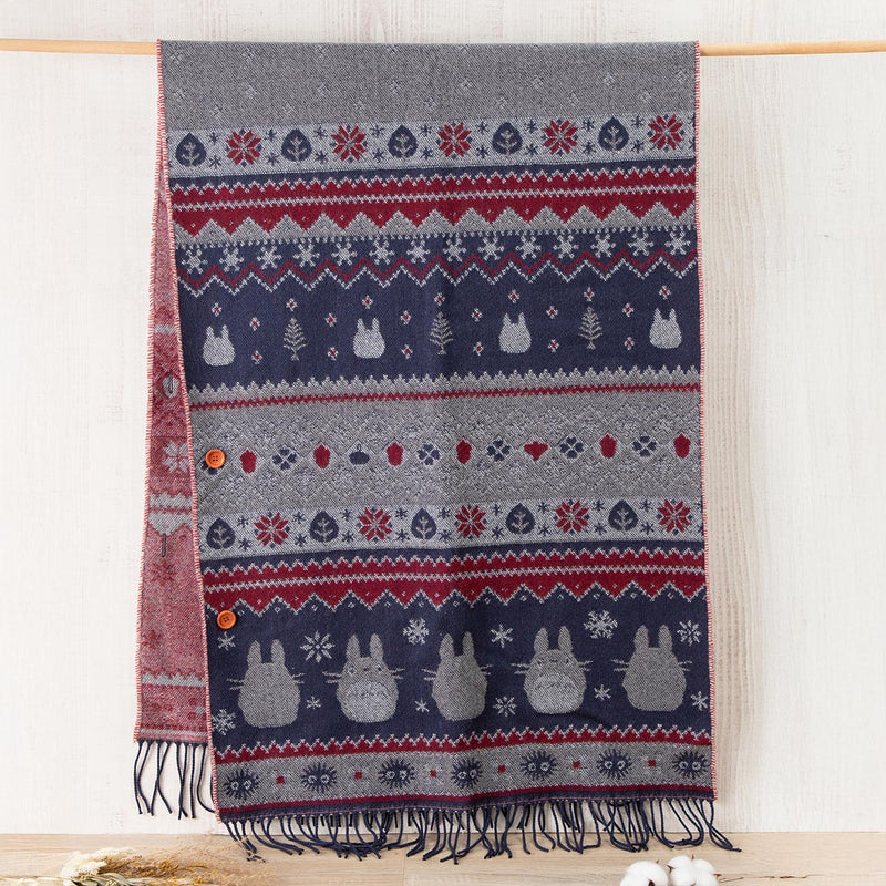 [現貨] 龍貓- 新版 披肩＋斗篷兩用 SD0030