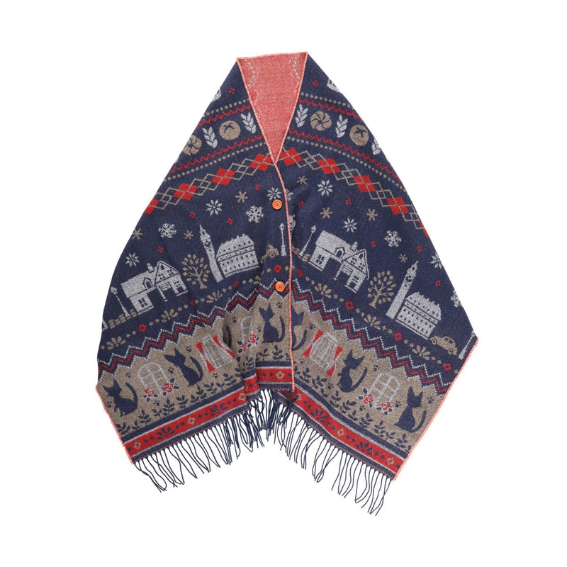 [現貨] 魔女宅急便 - 新版披肩＋斗篷兩用 SD0028