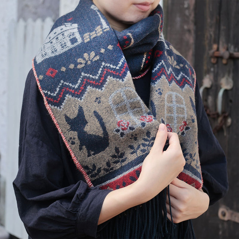 [現貨] 魔女宅急便 - 新版披肩＋斗篷兩用 SD0028