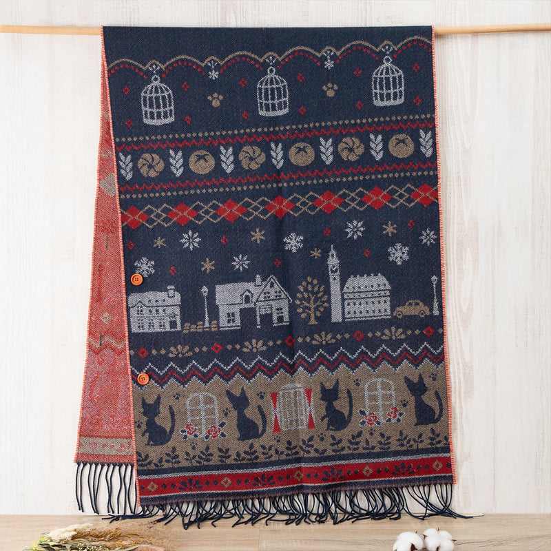 [現貨] 魔女宅急便 - 新版披肩＋斗篷兩用 SD0028