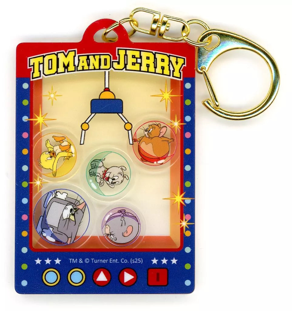 [現貨] Tom and Jerry - 夾公仔造型可搖晃鎖匙扣-深藍  STJ0187