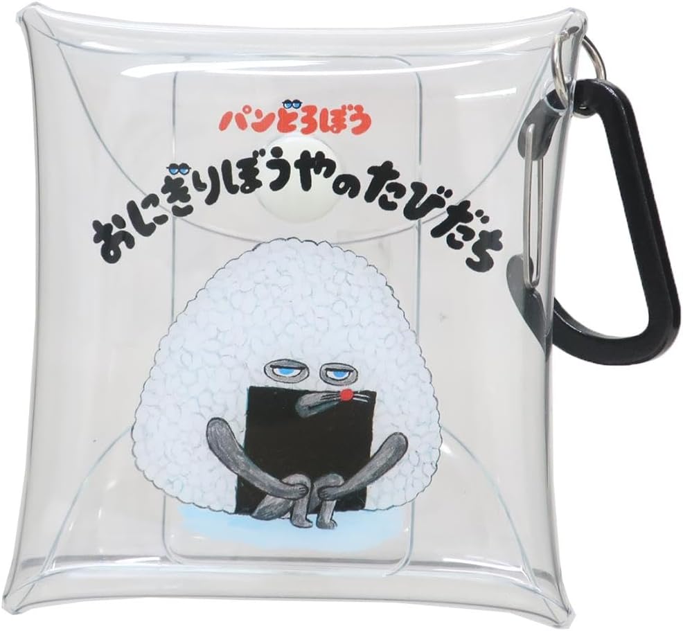 [現貨] パンどろぼう麵包小偷 飯糰男孩出發旅行 透明多功能包 (SS號) SBB0244