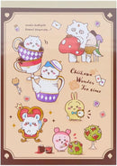 [現貨]  ちいかわCHIIKAWA～Wonder Tea Time系列- A6 MEMO SCH1018