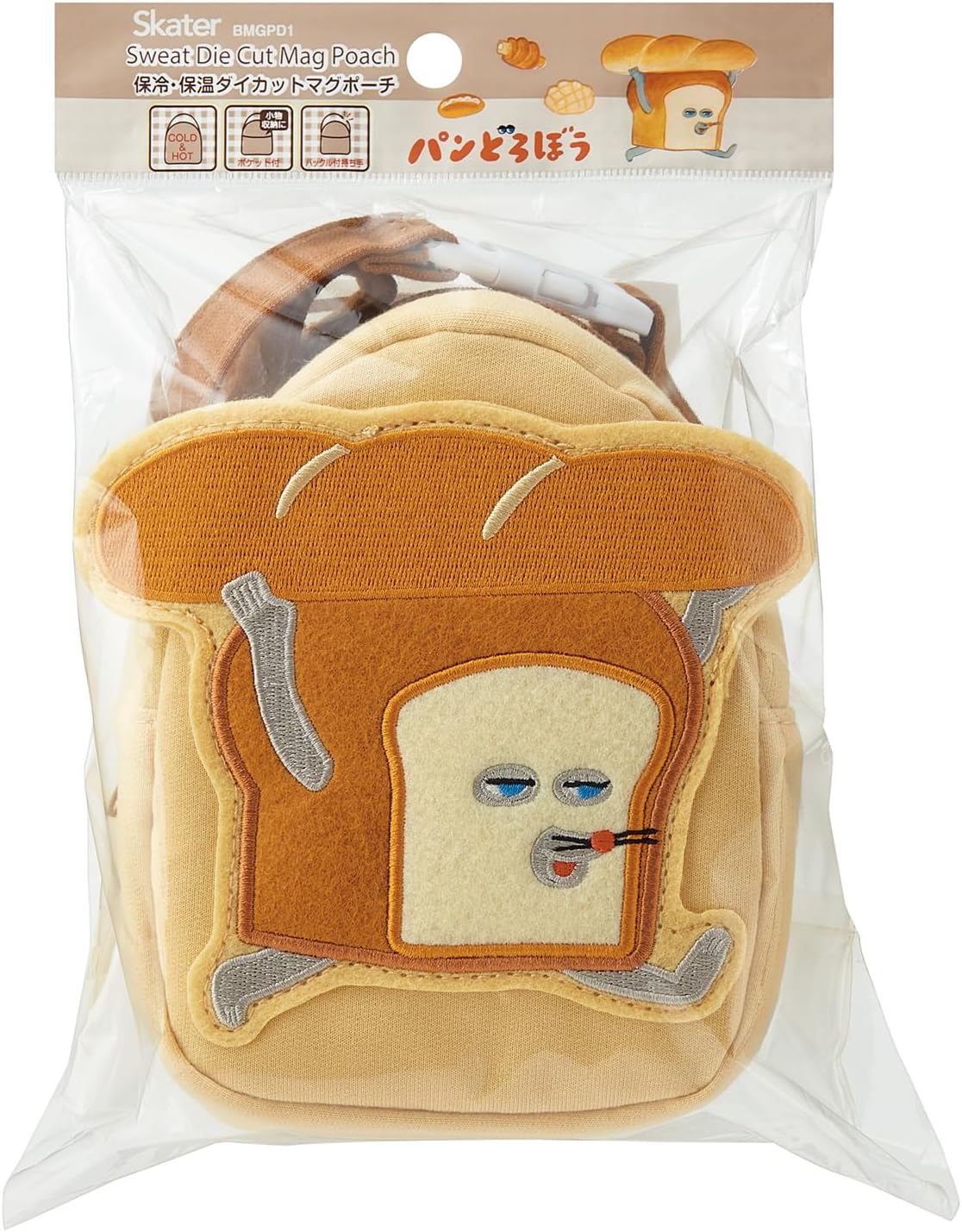 [現貨] パンどろぼう麵包小偷 迷你保溫保冷袋  SBB0237