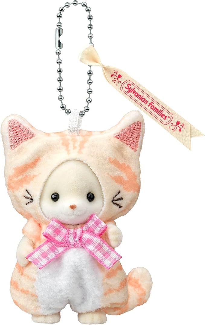 [現貨] 日本 森林家族Sylvanian Families 貓咪裝系列掛件～穿着貓咪裝的狐狸男孩 SH0172