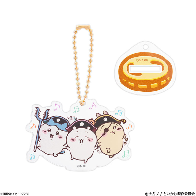 [Ready stock] Chiikawa-2024 Adventure King-Pirate Series~Pendant + Small Stand Card Chiikawa Little Cute