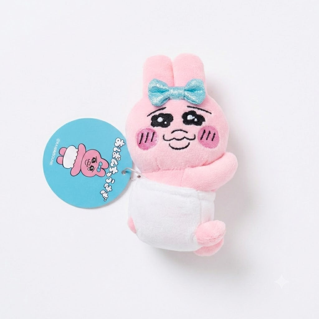 [現貨]  Opanchu Usagi 內褲兔 側身公仔 - 花花眼款  SUP0025