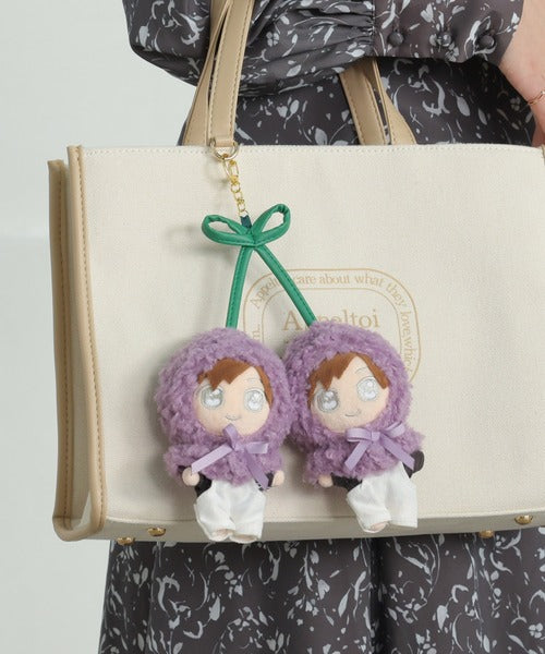 [現貨] ALTROSE～推活系列！ 10cm娃專用娃衣- 紫色櫻桃 SOSHI0003