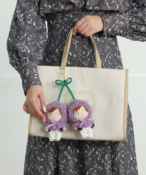 [現貨] ALTROSE～推活系列！ 10cm娃專用娃衣- 紫色櫻桃 SOSHI0003