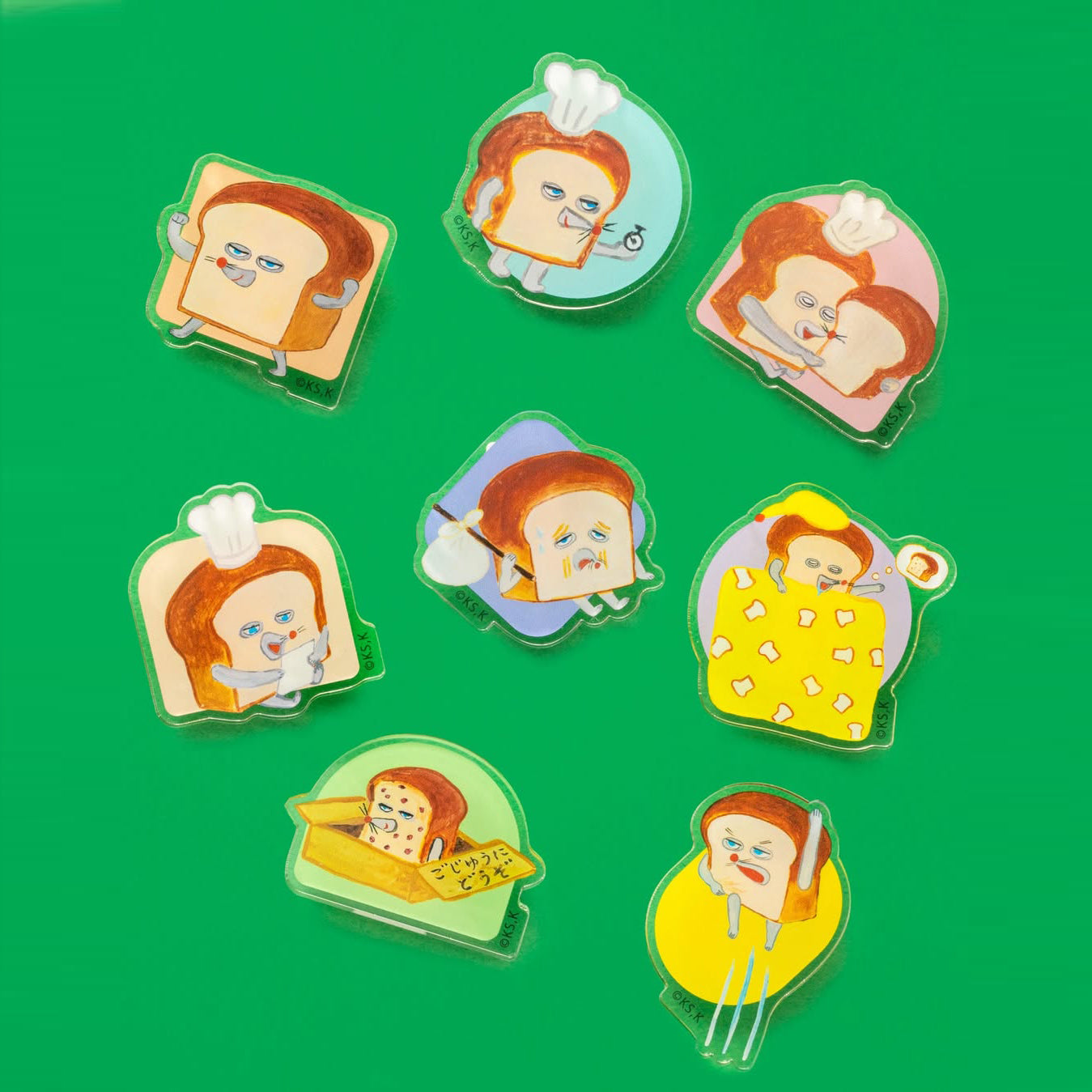 [現貨] パンどろぼう麵包小偷 POP-UP限定！盲盒夾子全8款（款式隨機單售/原箱） SBB0149