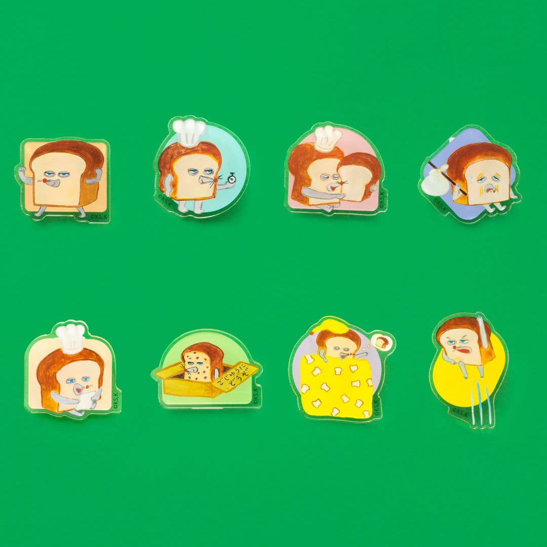 [現貨] パンどろぼう麵包小偷 POP-UP限定！盲盒夾子全8款（款式隨機單售/原箱） SBB0149