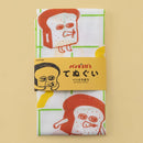 [現貨]パンどろぼう麵包小偷 ~ POP-UP限定- 日本製100%棉染布圖案紗巾(麵包小偷款）  SBB0116